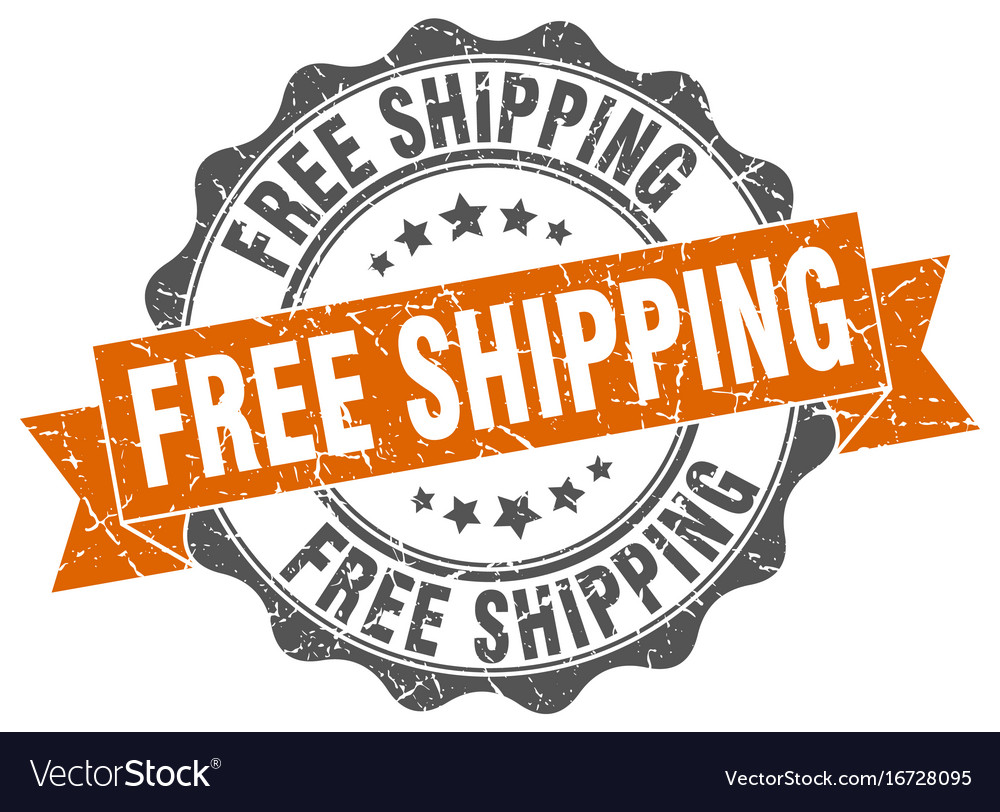 Free shipping stamp sign seal Royalty Free Vector Image