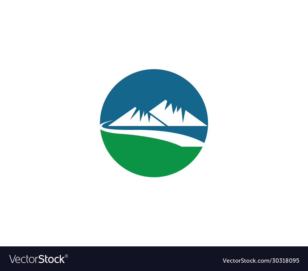 Mountain icon Royalty Free Vector Image - VectorStock