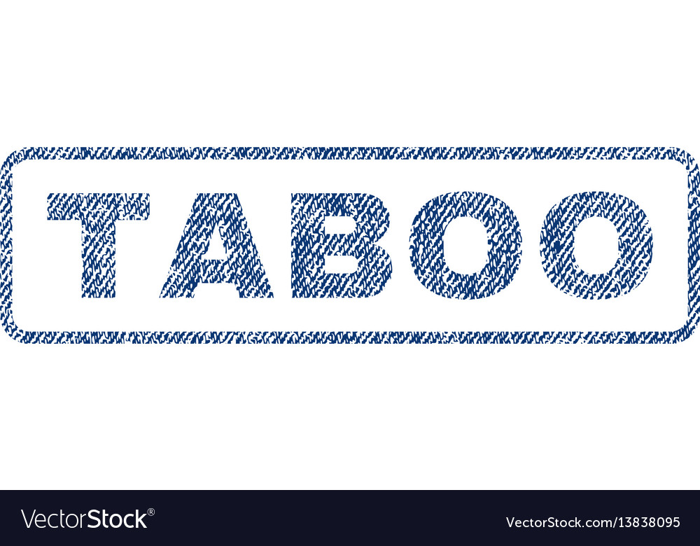 Taboo Textilstempel