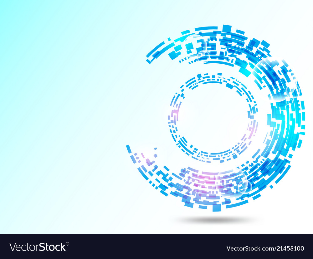 Abstract Digital Technology Background