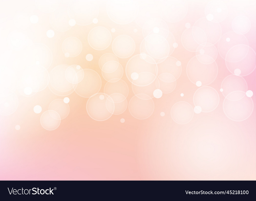 Abstract gradient background bokeh light on pink