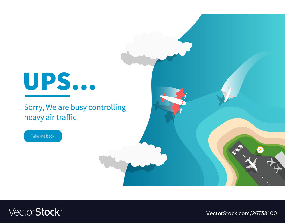 Error message for websie