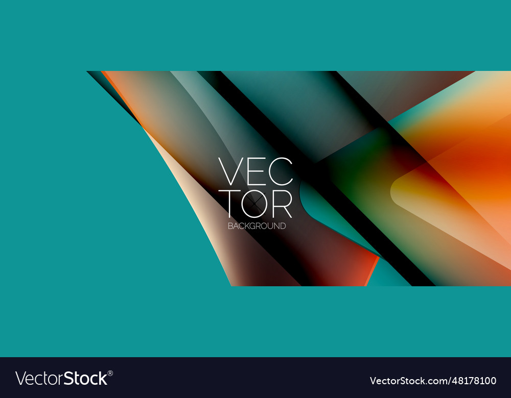 Fluid gradient arrow abstract vibrant arrows vector image Fluid gradient arrow abstract vibrant arrows