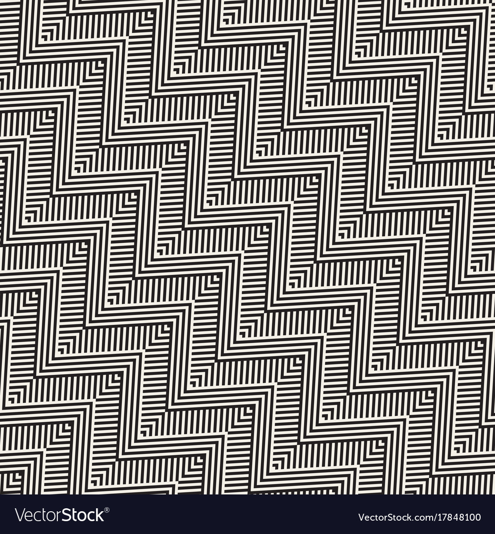 Parallel Zigzag Stripes Pattern