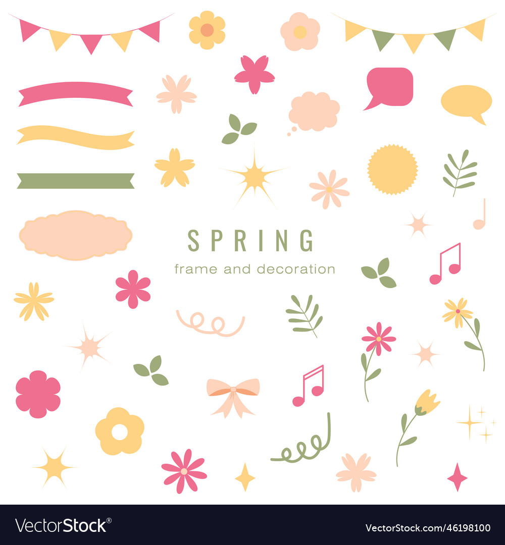 Set of spring elements