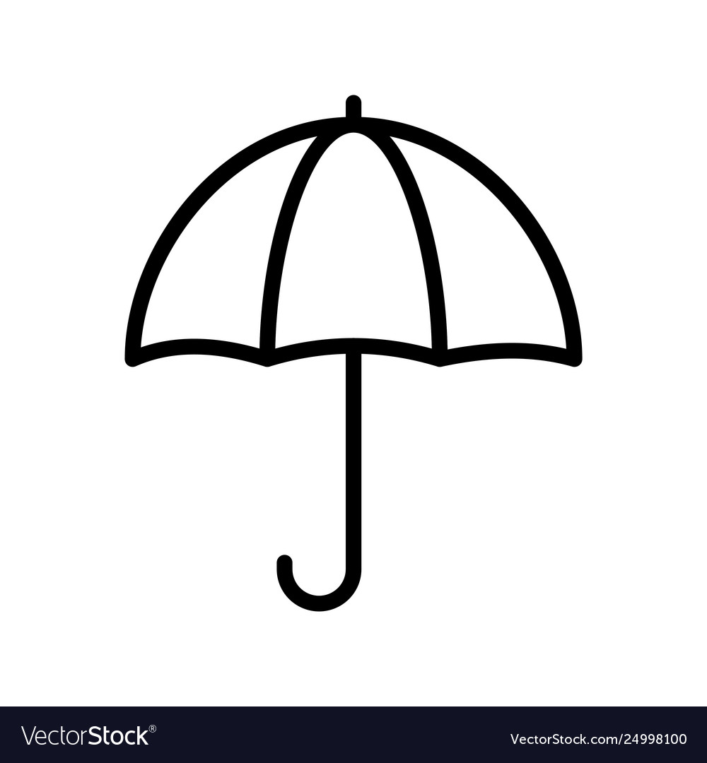 Umbrella Royalty Free Vector Image - VectorStock