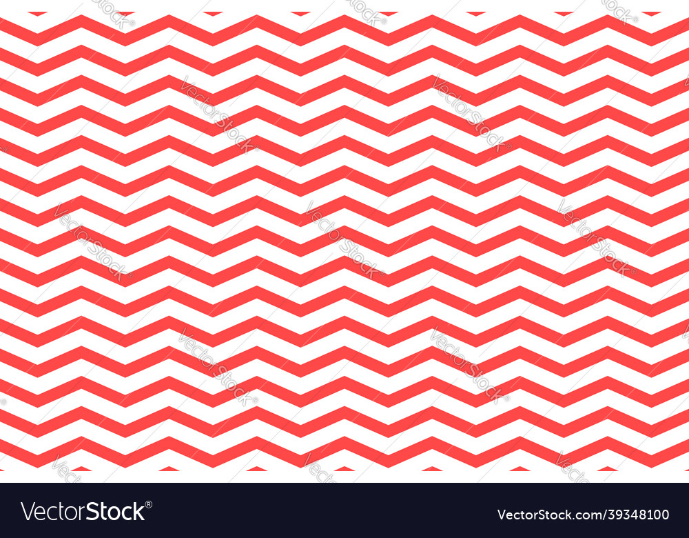 Zigzag pattern on wahite background vector image Zigzag pattern on wahite background