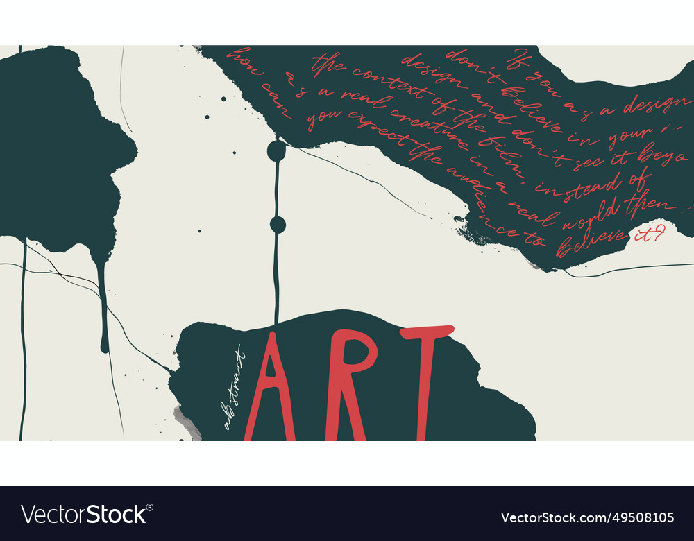 Abstract art background Royalty Free Vector Image