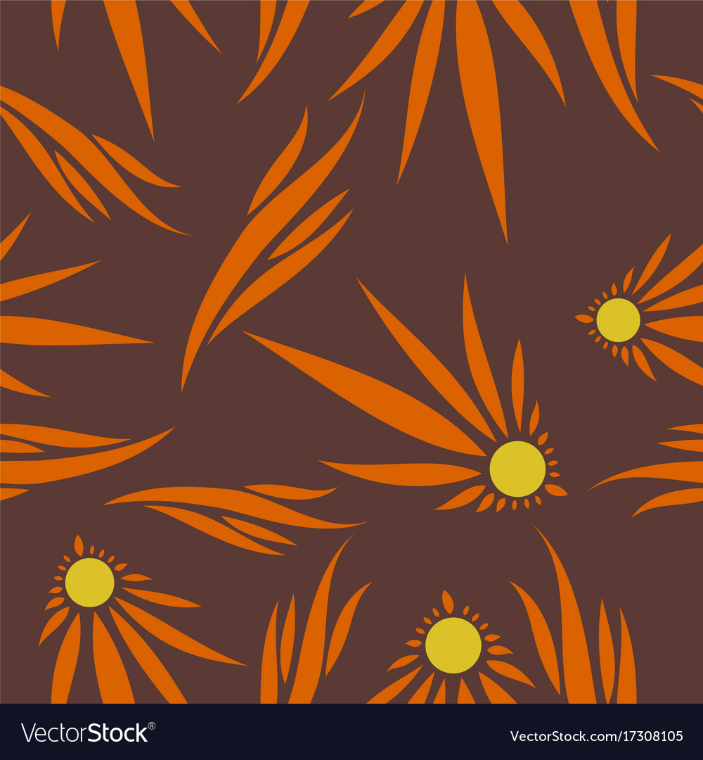 Abstract flower pattern