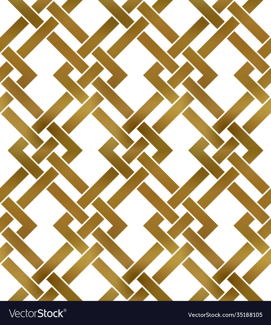 Abstract repeatable pattern background golden