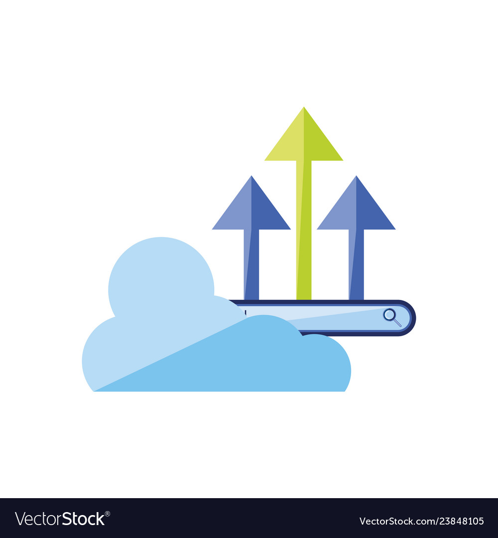 Cloud computing with browser bar