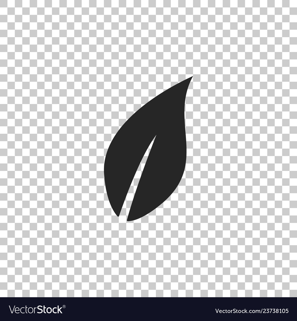 Isolated Leaf Icon - Nature & Growth