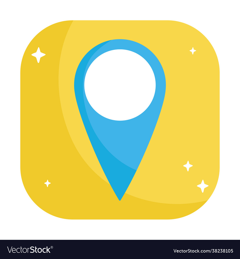 Location pin button