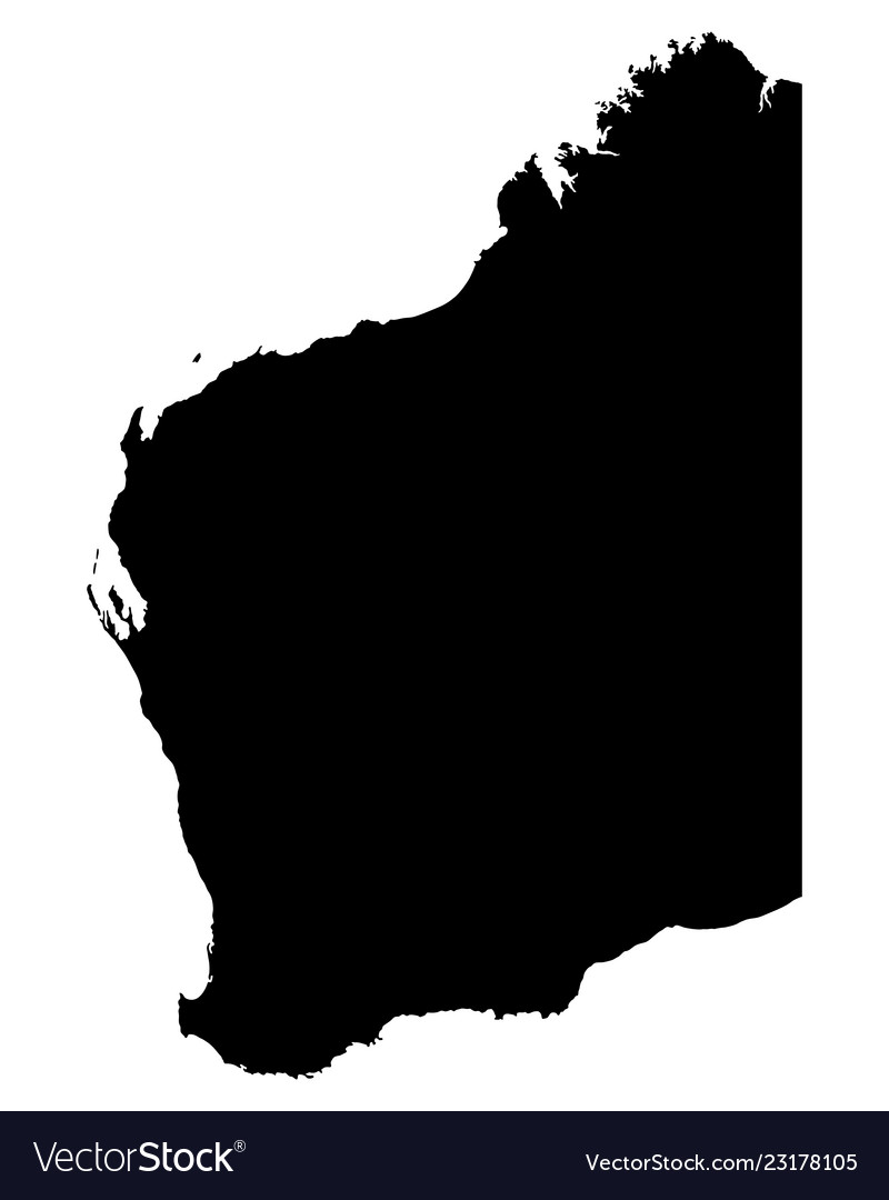 Map of Western Australia
