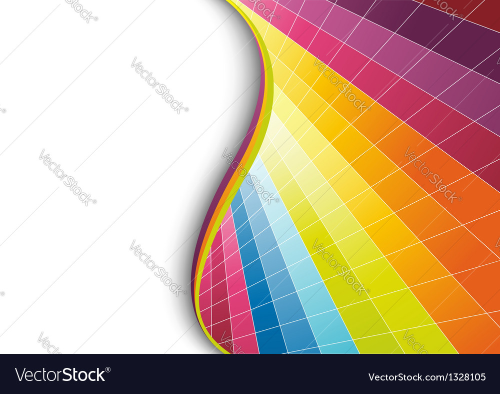 Multicolor geometrical background