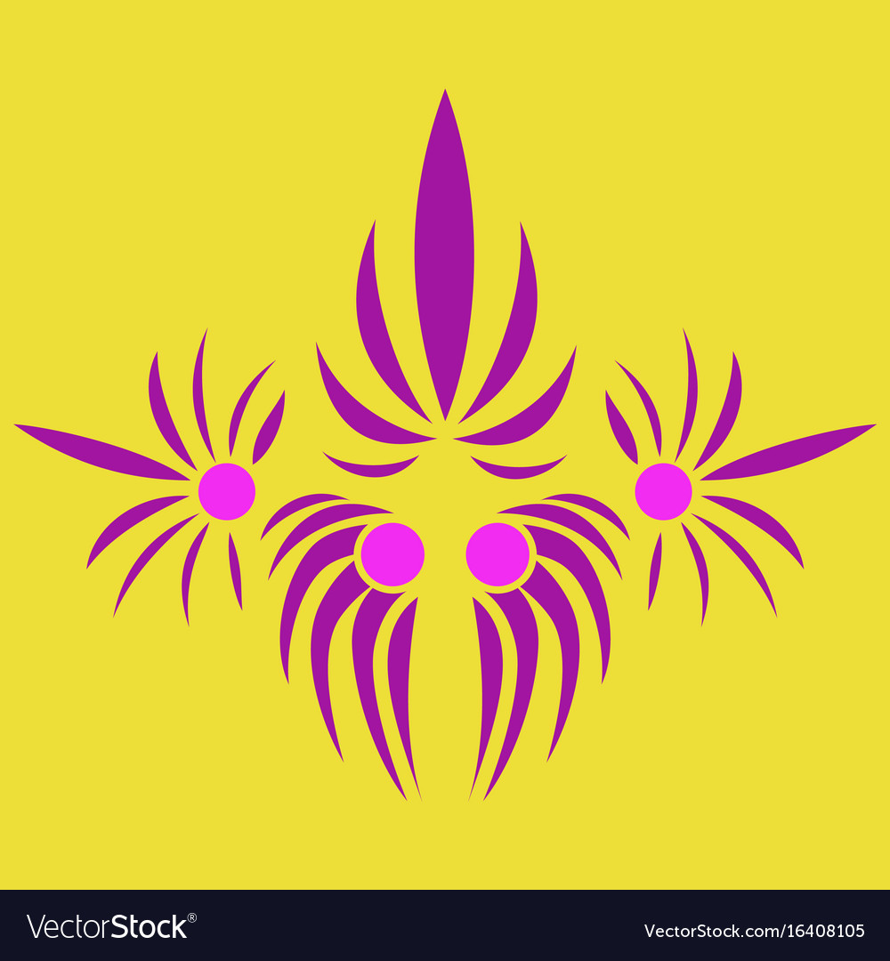 Pattern in oriental style