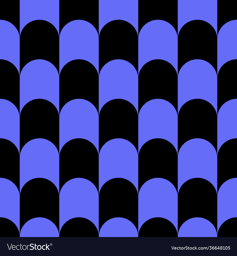 Seamless pattern with geometric shapes tiling vector image Seamless pattern with geometric shapes tiling