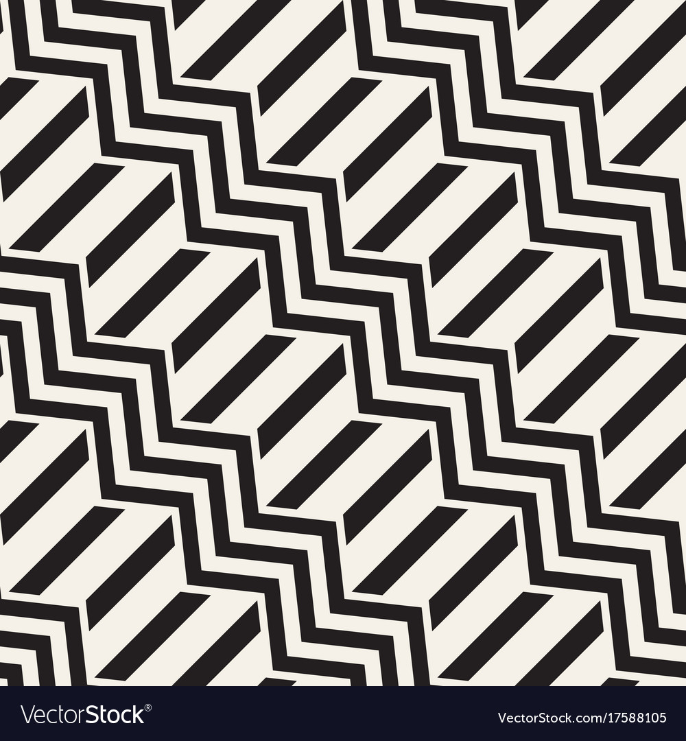 Seamless zigzag line pattern abstract