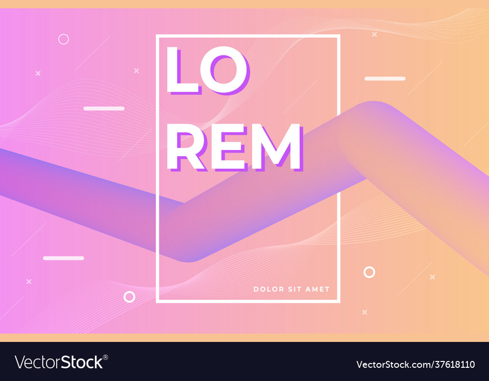 Abstract fluid shape background vector image Abstract fluid shape background