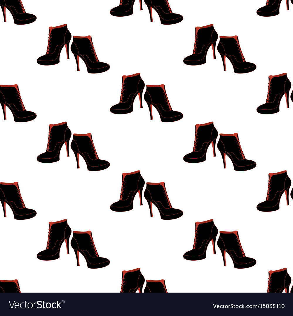 Ankle boots shoes pattern