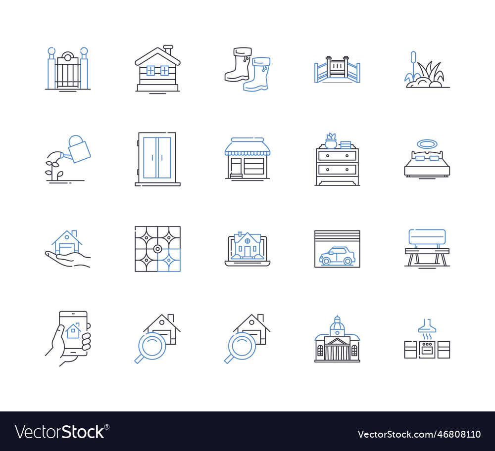 Optimierung der Zeilensymbole Vector Image Optimierung der Zeilensymbole