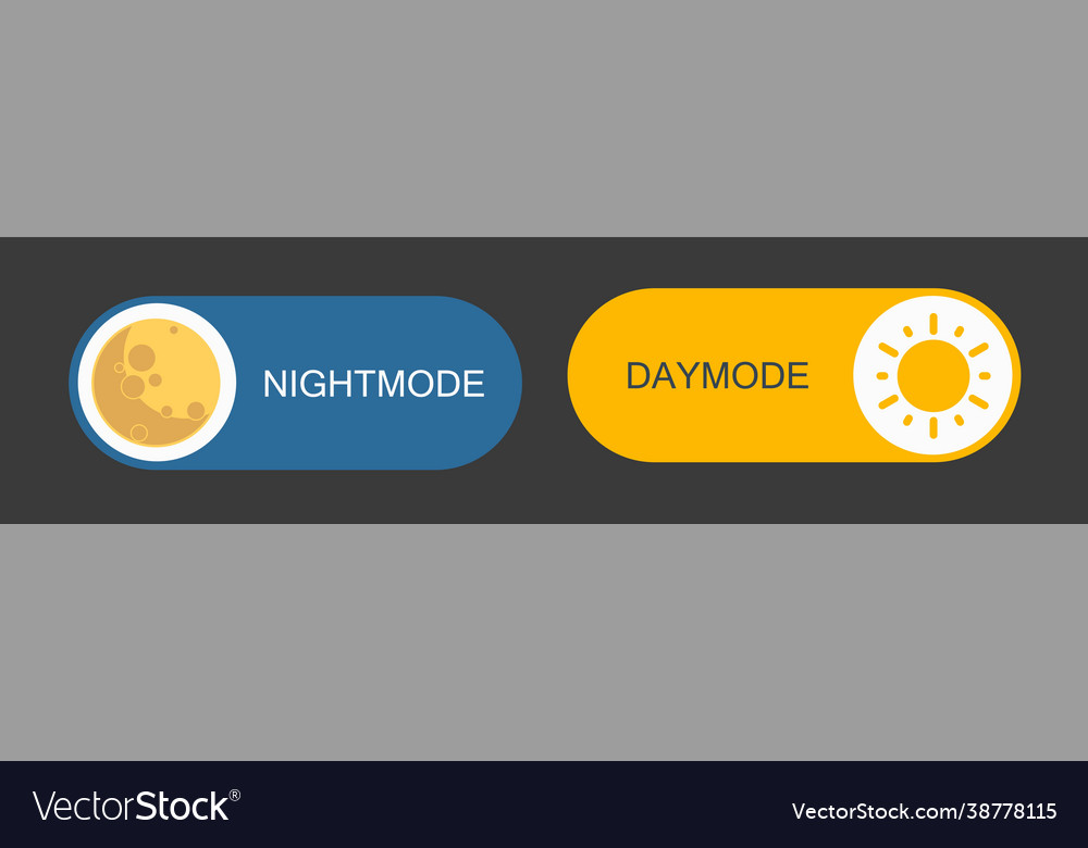 Daymode and nightmode switch light filter toggle