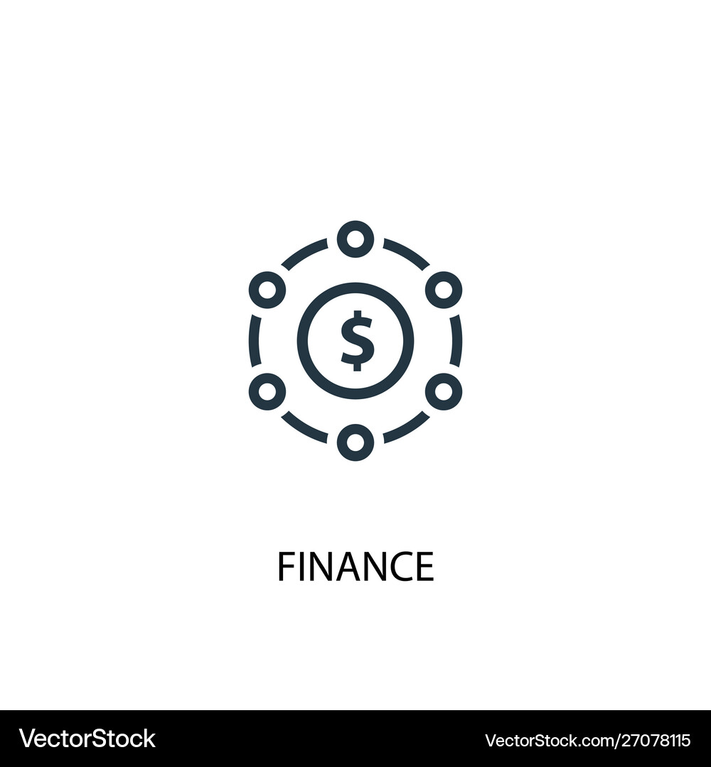 Finance Icon New Money Cash Icon, Outline Style 14693269 Vector Art At