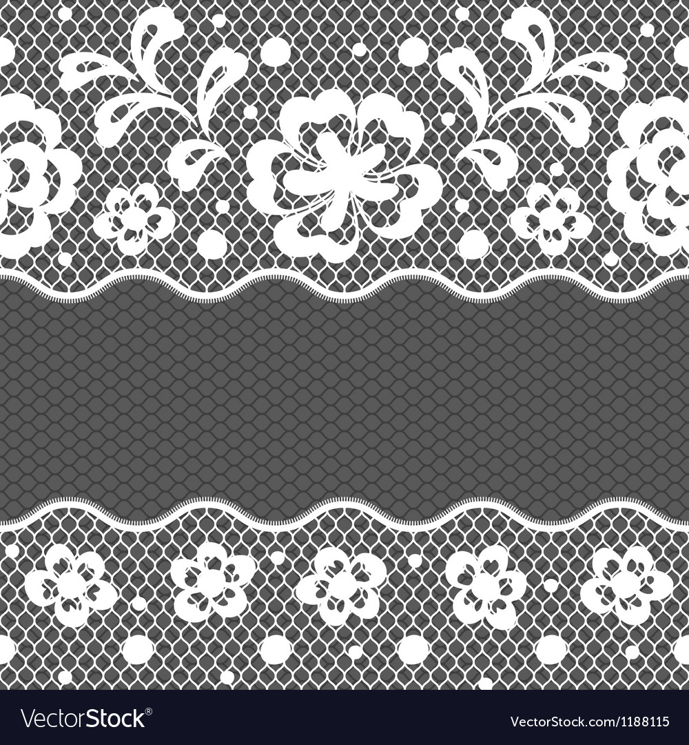 lace border fabric