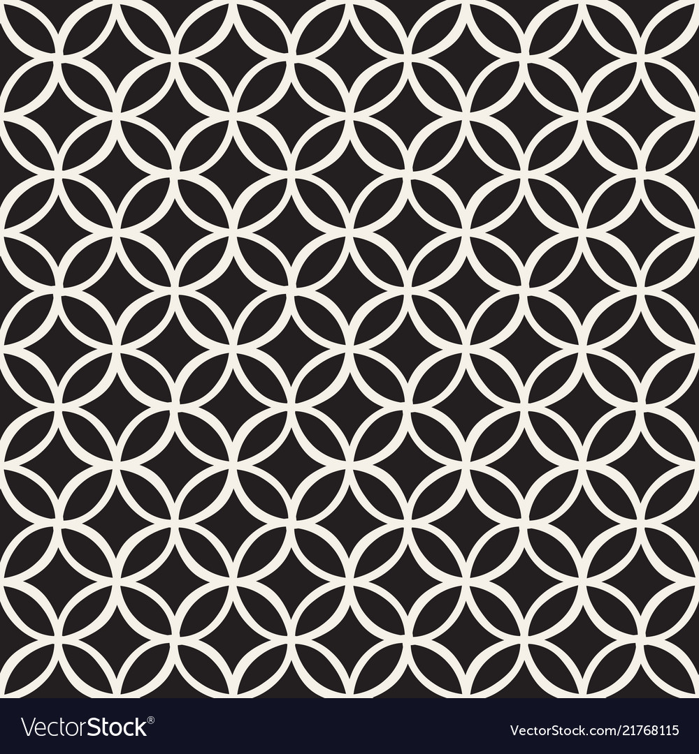 Monochrome minimalistic seamless pattern