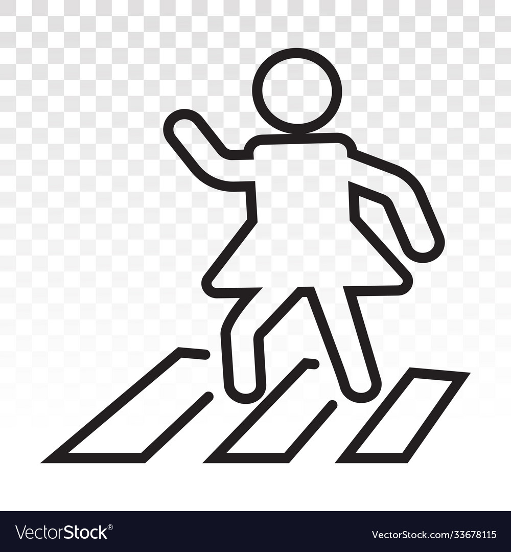 Pedestrian Crossing Sign Clip Art at  - vector clip art