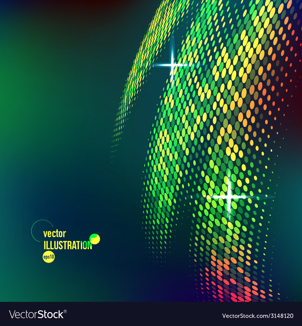Abstract background with circles