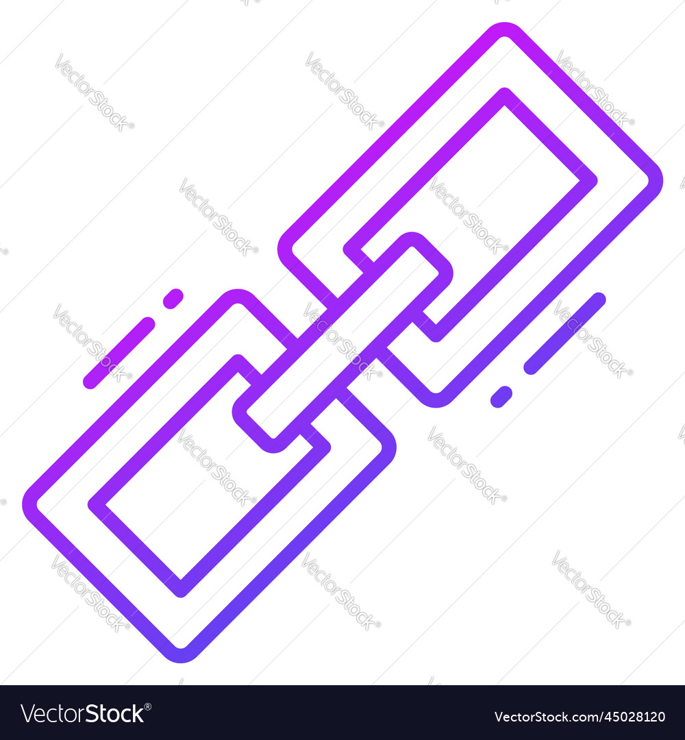 Link icon for graphic and web design