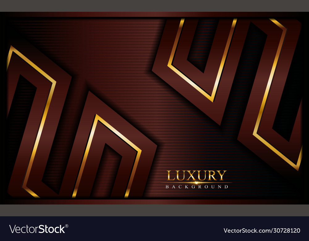 Luxury dark brown background with golden lines