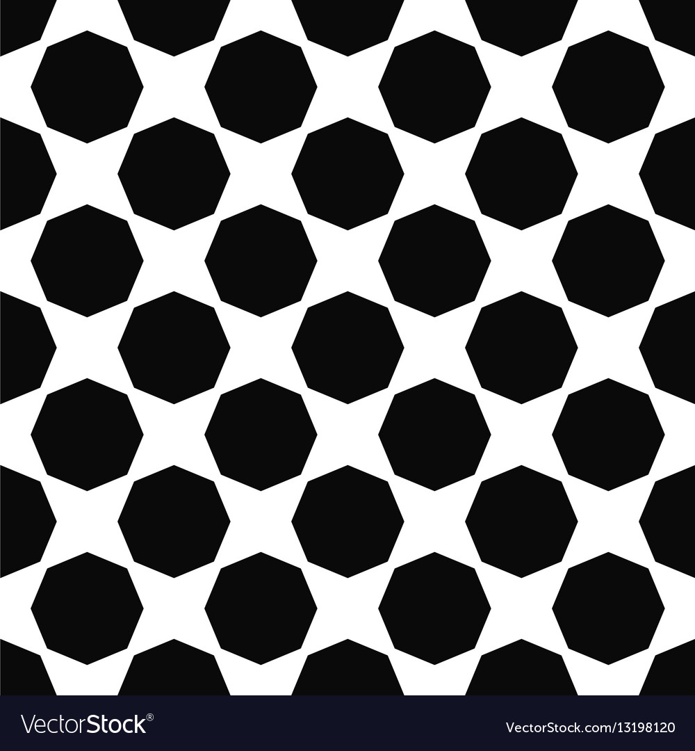 Monochrome Octagon Pattern