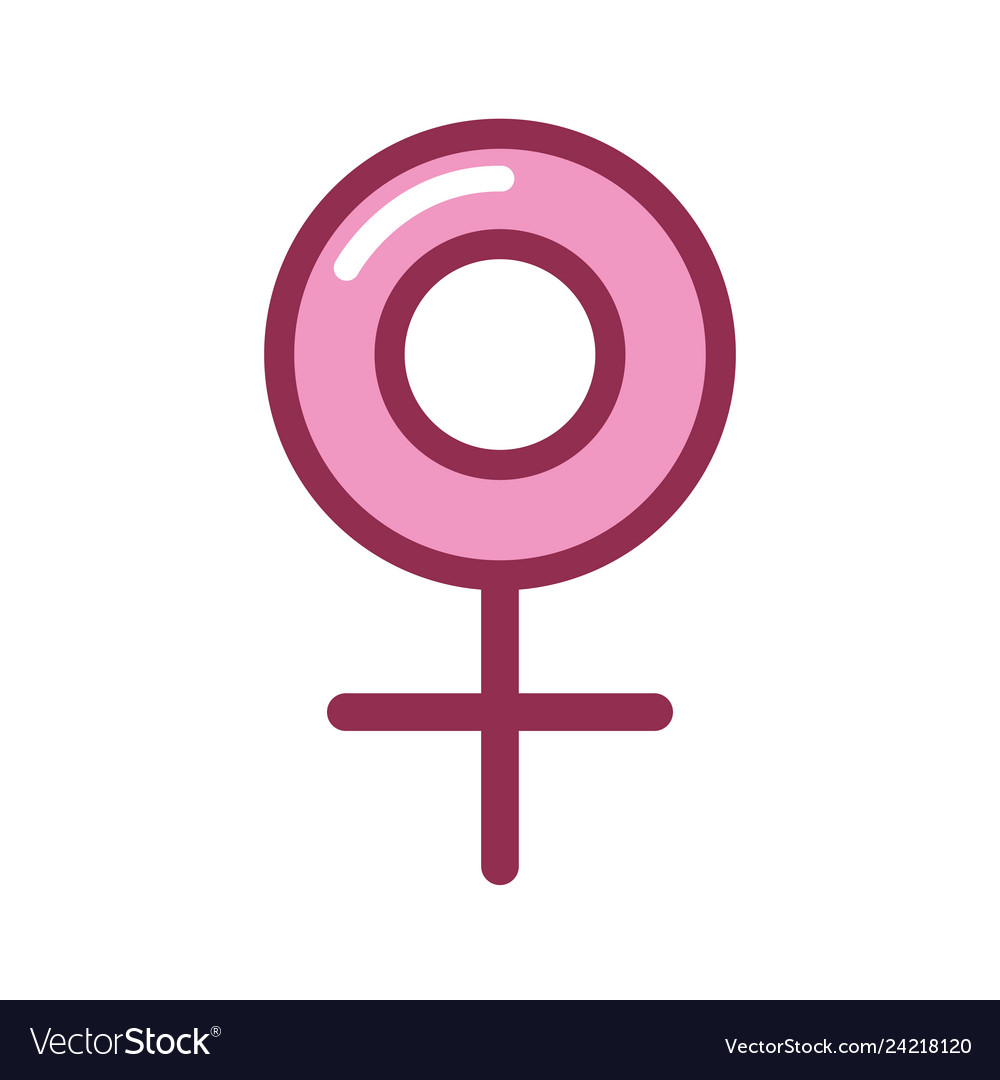 Rosa weibliche Geschlecht