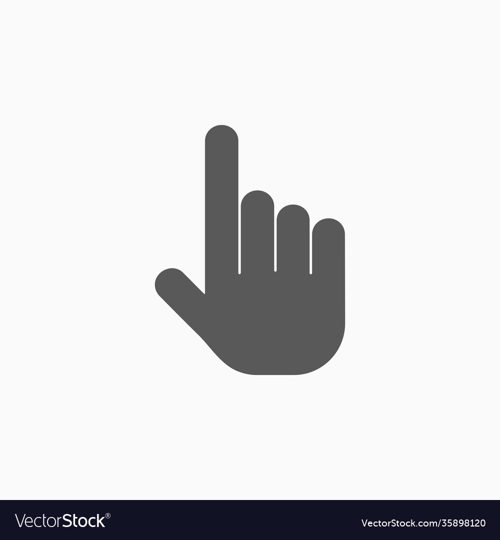Pointer icon vector image Pointer icon