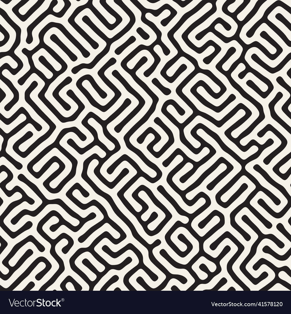 Seamless pattern repeating geometric elements