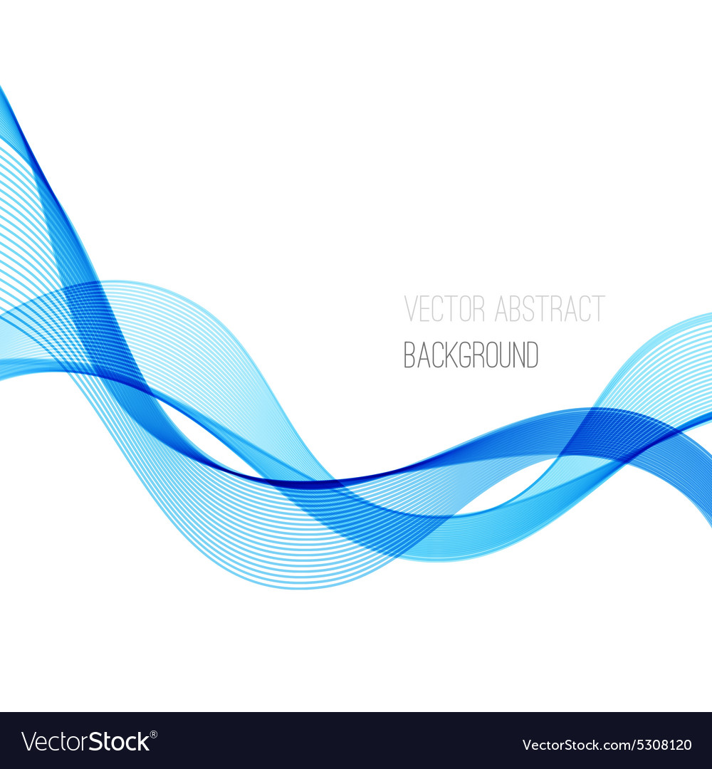 Smooth wave stream line abstract header layout