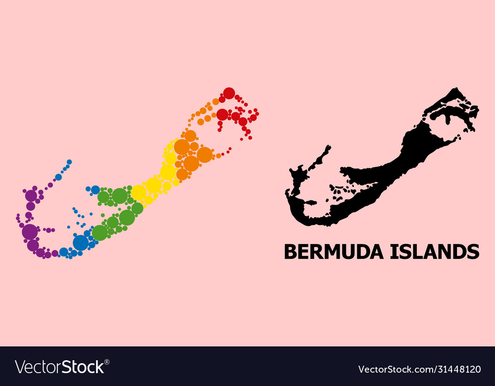 Spectrum pattern map bermuda islands for lgbt
