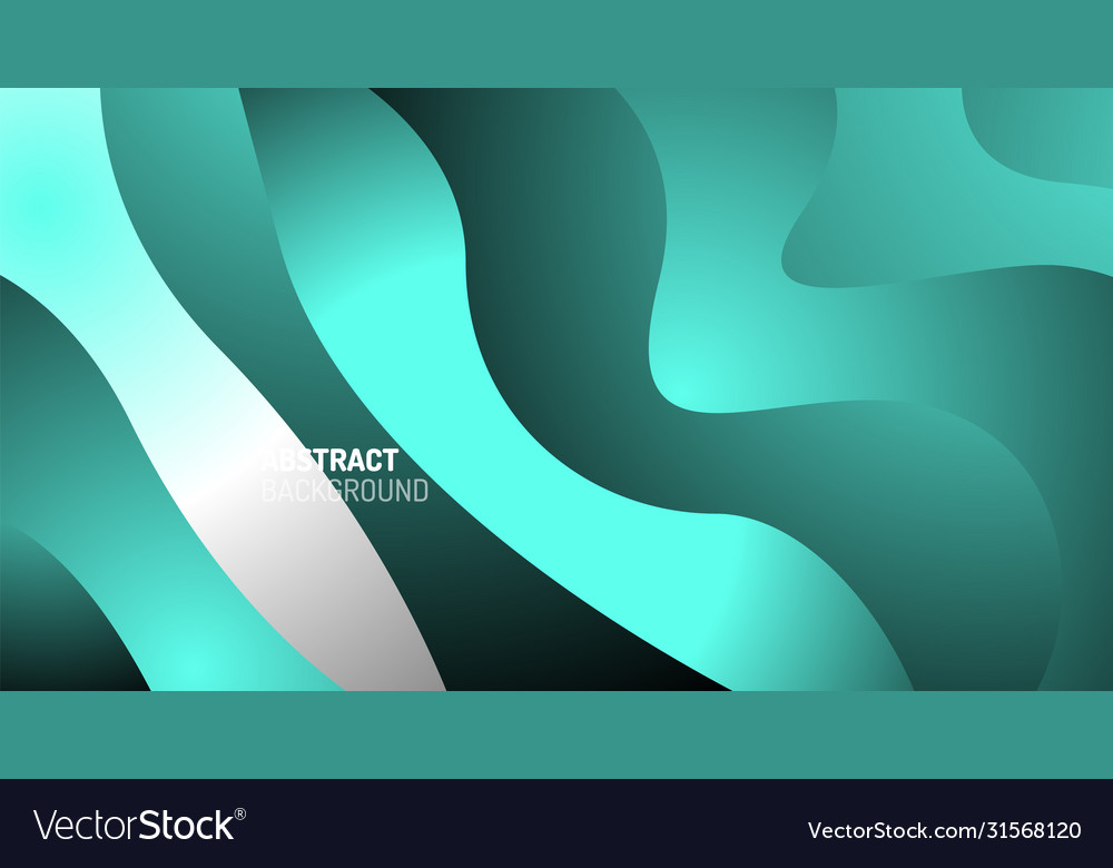 Wave pattern fluid gradients abstract lines vector image Wave pattern fluid gradients abstract lines