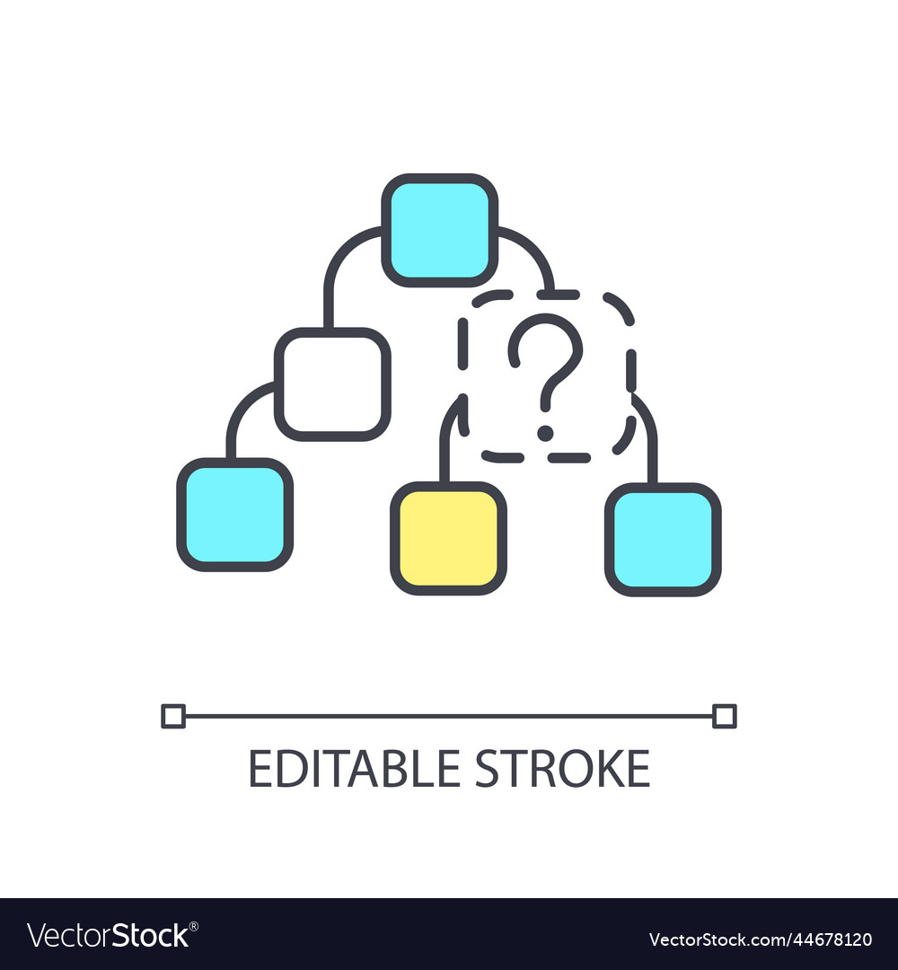 Web hierarchy problem rgb color icon