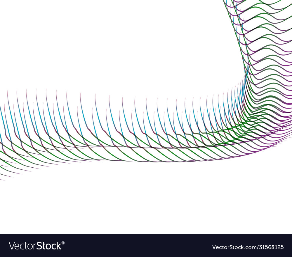 Abstract background blend wave line design