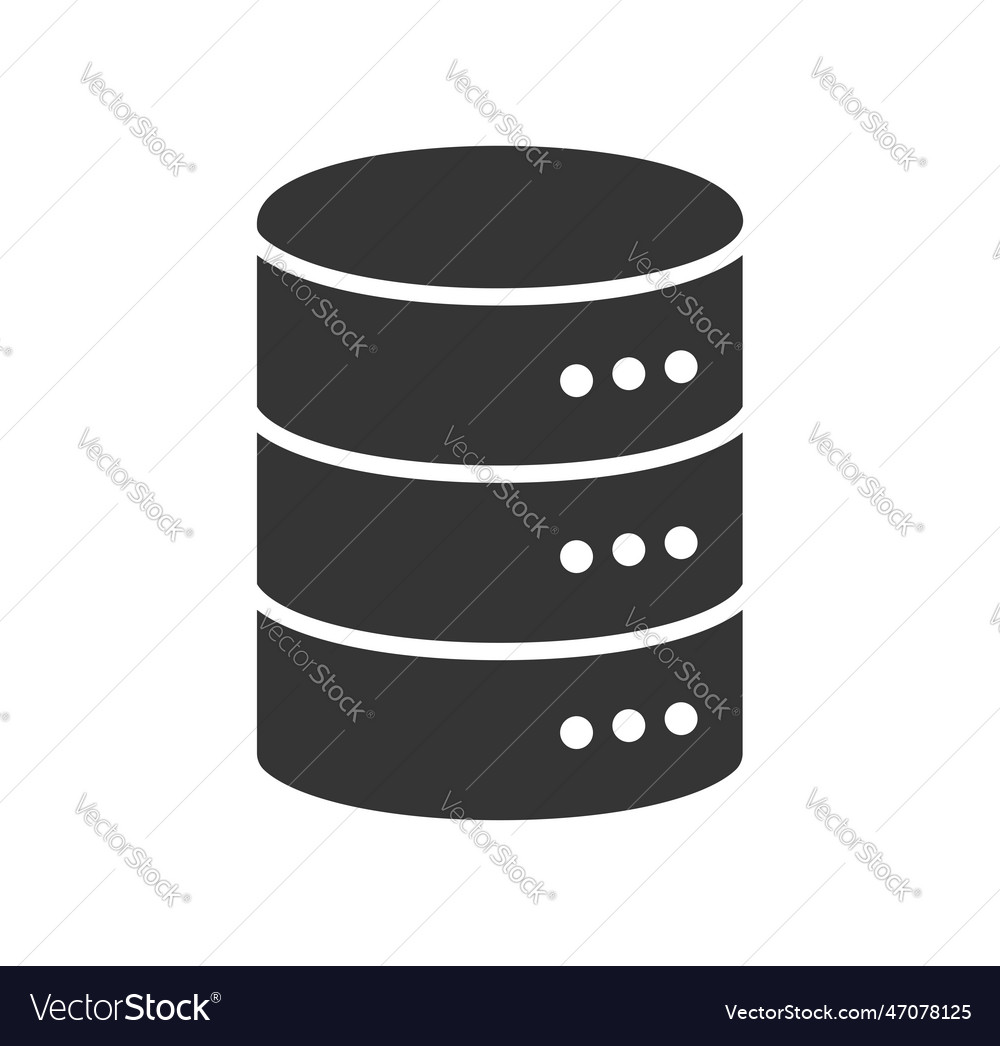 Database server storage icon