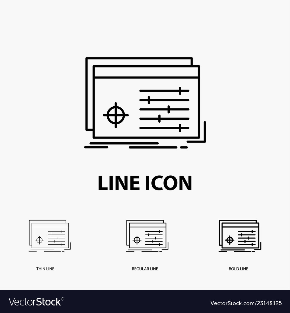 File object processing settings software icon Vector Image File object processing settings software icon