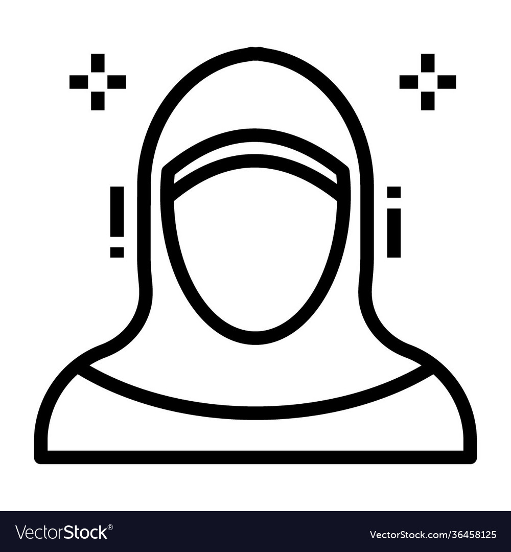 Muslim Woman Royalty Free Vector Image Vectorstock Muslim Woman Royalty Free Vector Image Vectorstock