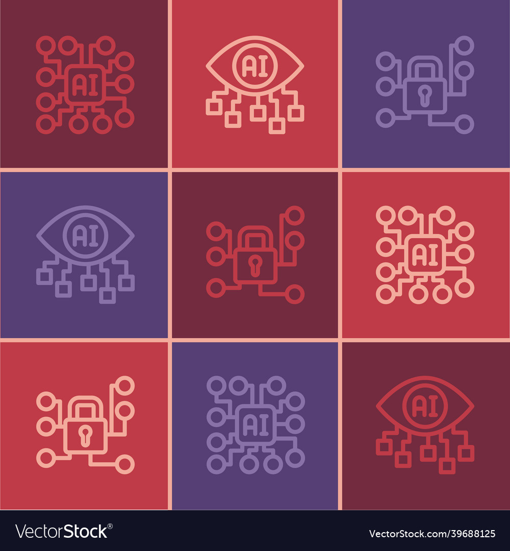 Set line neural network cyber security