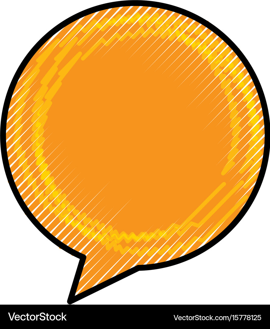 Speech bubble message icon Royalty Free Vector Image