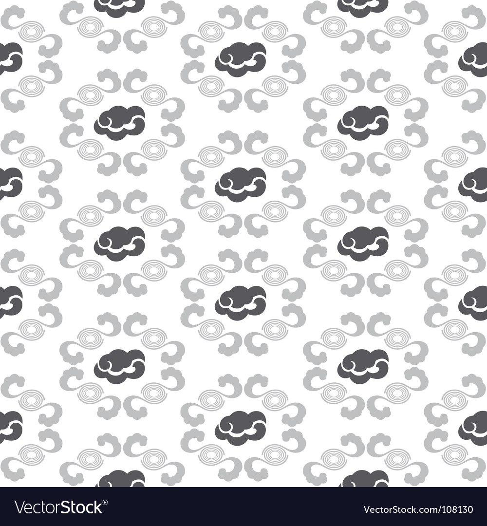 Abstract Cloud Wave Pattern
