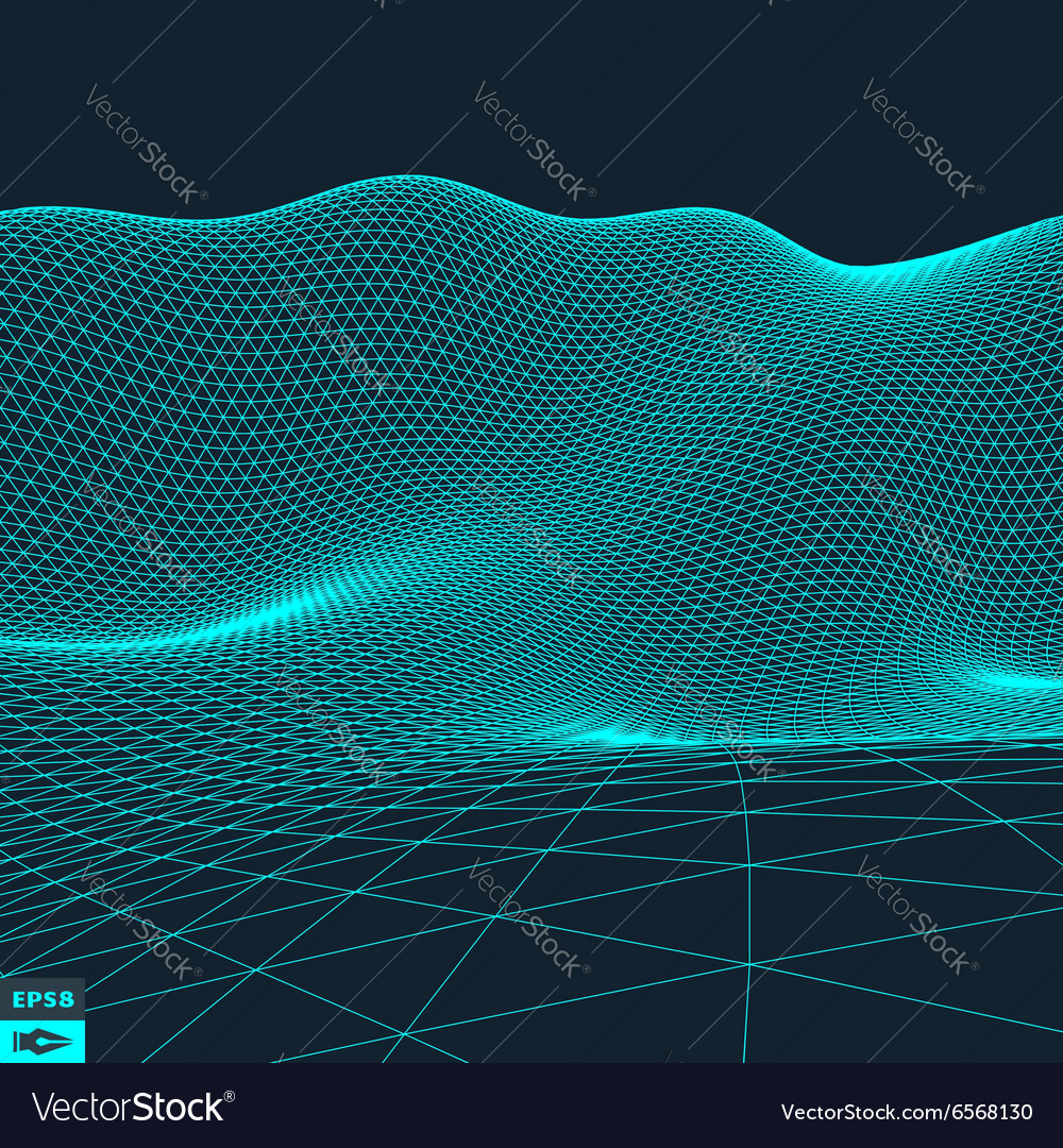 Abstract landscape background