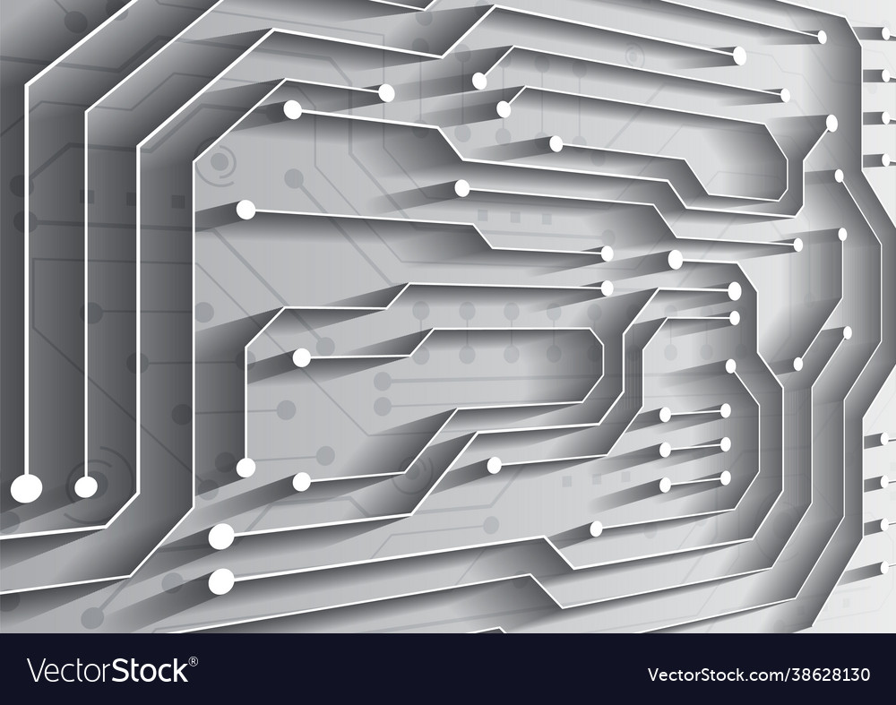 Circuit technology background with hi-tech digital